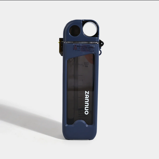 350ml Sports Water Cup Square Shape Portable Plastic Water Bottle Fitness Cup Straw Kettle Out