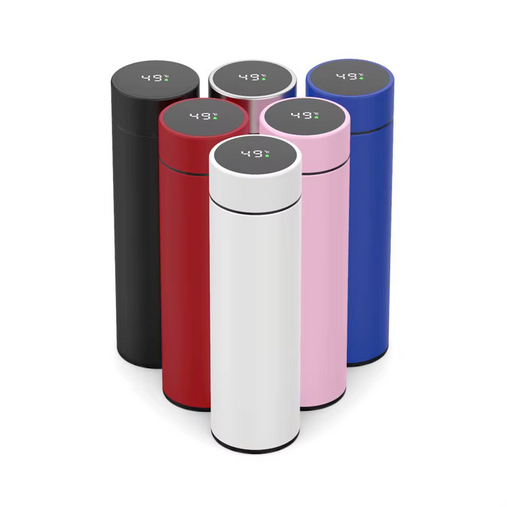 500ML Temperature Display Thermos Cup Stainless Steel Divided Thermos Bottle Outdoor Vacuum Insulated Cup Father's Day Gift