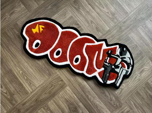 Doom Red Funny Rug