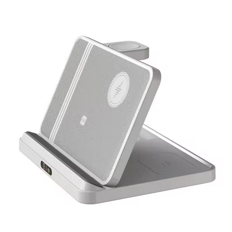 3 in 1 Wireless Charger Stand For Samsung Z Fold Zflip5 S24 S23 Ultra Galaxy Watch 6 5 Buds2 Foldable Fast Charging Dock Station
