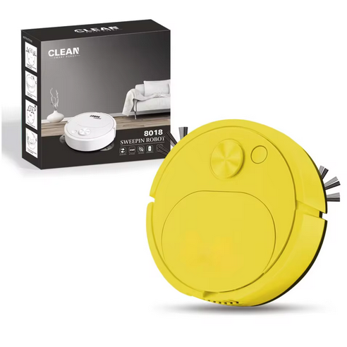 NEW USB Sweeping Robot Vacuum Cleaner Mopping 3 In 1 Smart Wireless 1500Pa Dragging Cleaning Sweep Floor for Home Office