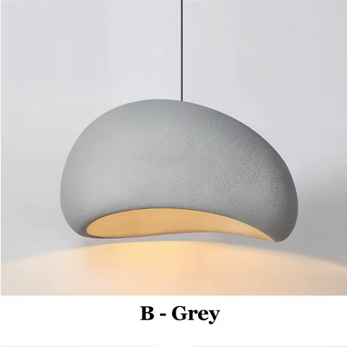 Japanese Wabi Sabi Chandelier Modern LED Pendant Light for Dining Living Room Bedroom Bar Designer Homestay E27 Hanghing Lamp