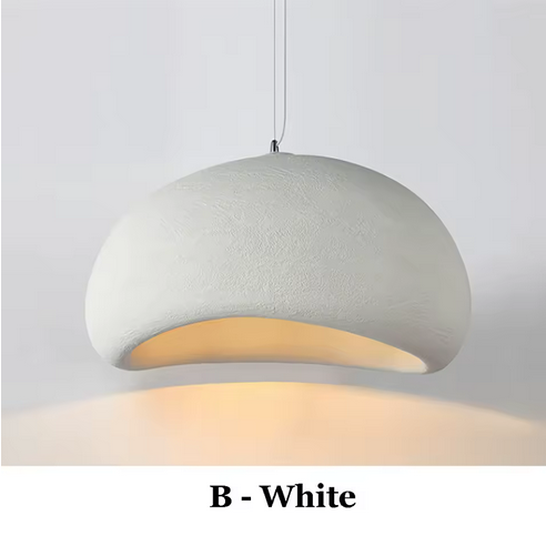 Japanese Wabi Sabi Chandelier Modern LED Pendant Light for Dining Living Room Bedroom Bar Designer Homestay E27 Hanghing Lamp
