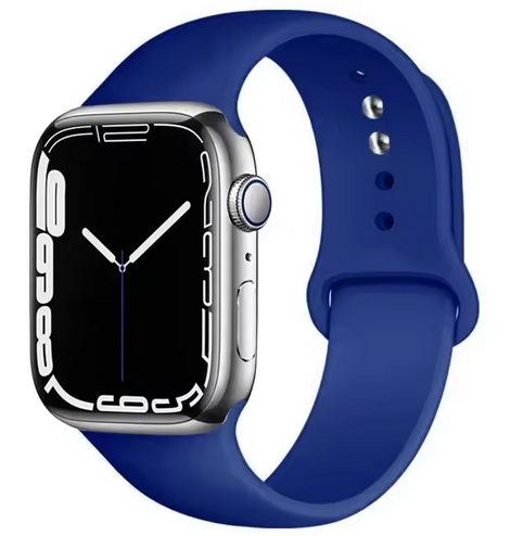 Silicone Band For Apple Watch strap 46mm 44mm 45mm 40mm 41mm 42-38mm 49mm sport bracelet iwatch series 11 10 9 8 7 6 5 SE Ultra3