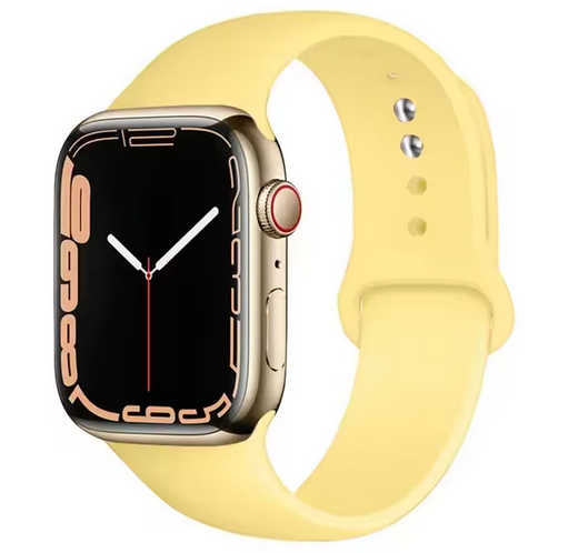 Silicone Band For Apple Watch strap 46mm 44mm 45mm 40mm 41mm 42-38mm 49mm sport bracelet iwatch series 11 10 9 8 7 6 5 SE Ultra3